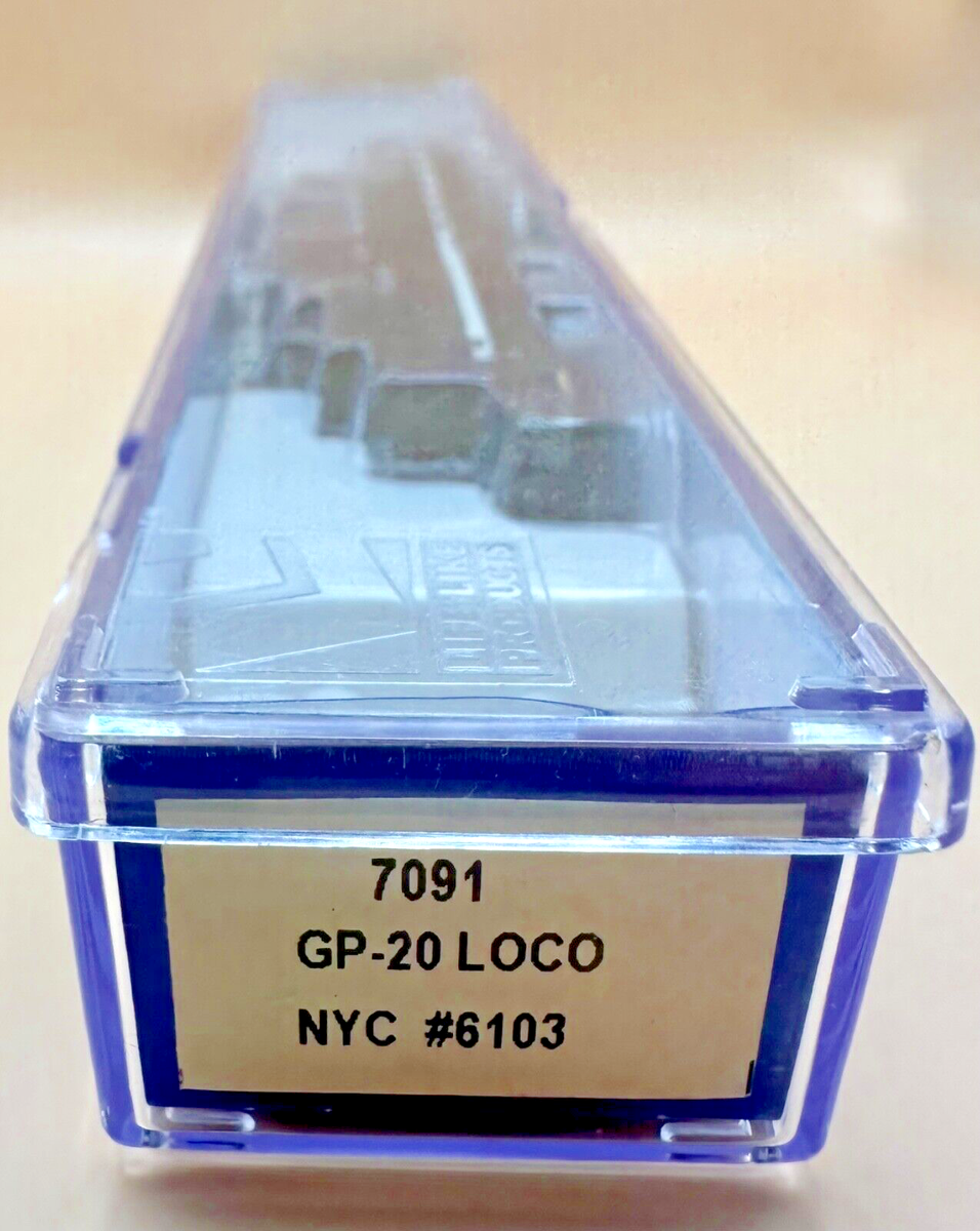 NIB Vintage Life-Like Trains 7091 EMD GP-20 Loco New York Central
