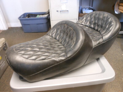 Vintage SMC Acu-Weld King Queen Double Diamond Seat Honda CB360 CJ360 21-8016