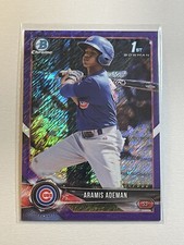 Aramis Ademan 2018 Bowman Chrome Prospect Purple Shimmer Refractor /655 BCP191