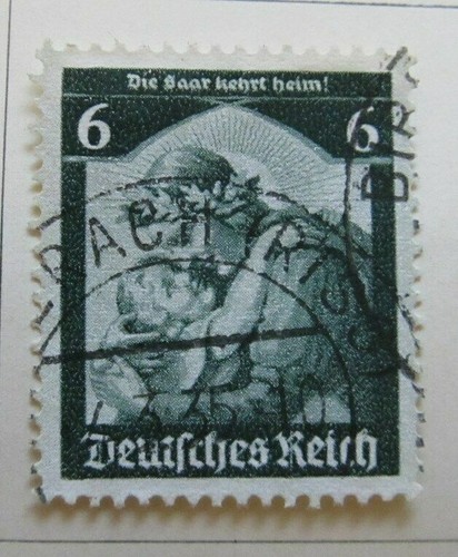 A6P29F173 Germany 1935 6pf used