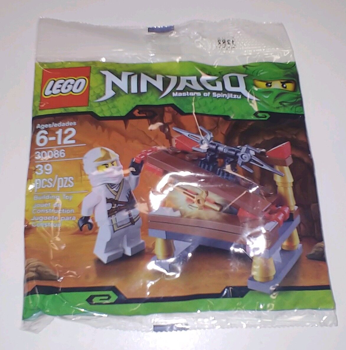 Lego 30086 NINJAGO ZANE ZX HIDDEN SWORD Ninja PolyBag NEW