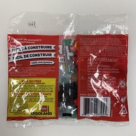 Lego Juniors easy To Build Fire Car 32 Piece #30338 Ages 4-7 Bag Set