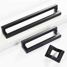 1.25  3.78" 6.3  Black Cabinet Pulls and knobs Dresser Knobs Unique Drawer Pulls