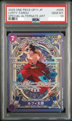PSA 10 Luffy-Tarou ST18-005 SR SP A Fist of Divine Speed ONE