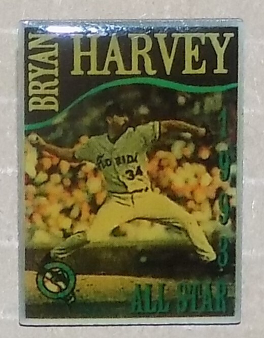 Florida Marlins Bryan Harvey NL 1993 ALL-STAR Pin