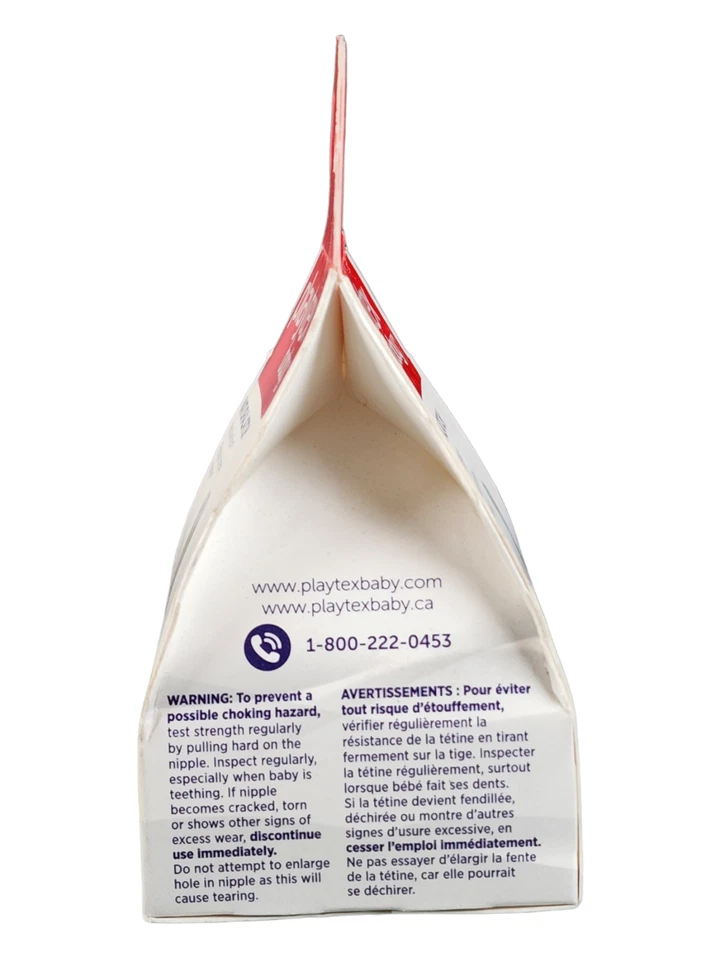 Pezones de silicona Playtex Baby NaturaLatch 3M+ flujo medio 2 unidades Ventaire enfermera Foto 4 de 4