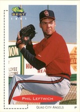 1991 Classic Best Phil Leftwich Quad City Angels #247 Baseball Card