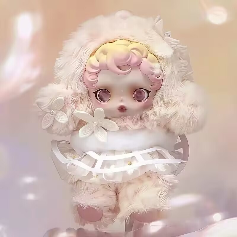 SKULLPANDA L' IMPRESSIONNISME PLUSH PENDANT FIGURE CONFIRMED - IN