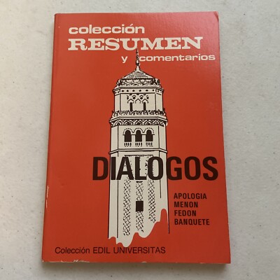 Apologia Menon Fedon Banquete DIALOGOS By Vicente Reynal