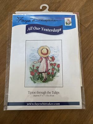 All Our Yesterday Kreuzstich-Set ''Tiptoe Through The Tulips''