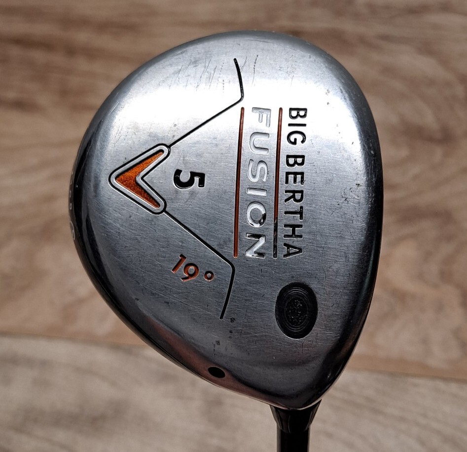 Callaway Big Bertha Fusion RH 19° 5-Wood Fujikura Regular Flex