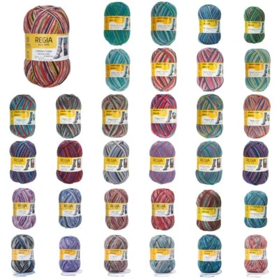 100g Schachenmayr Regia Color Design Line 4-fädig/4-fach Sockenwolle (75,90€/kg)