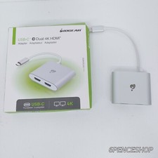 OB IOGEAR USB-C to Dual 4K Adapter GUC3CHD22