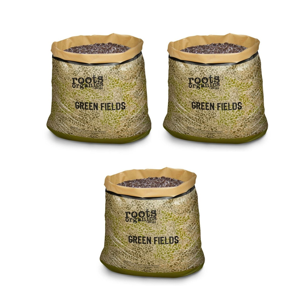 Roots Organics Hydroponics Green Fields Gardening Potting Soil (3-Pack) Roots Organics Hydroponics Green Fields Gardening Potting Soil (3-Pack)
