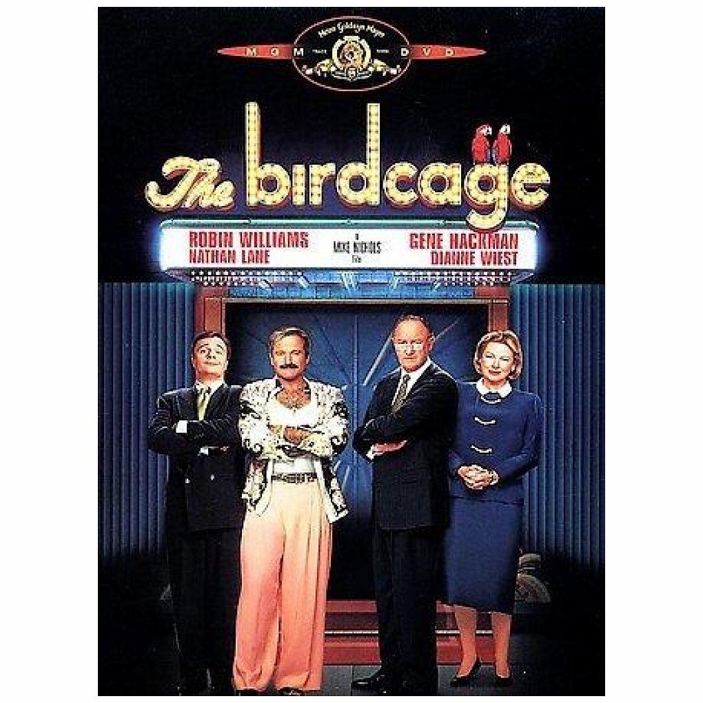 The Birdcage (DVD) Robin Williams Nathan Lane Gene Hackman Dianne Wiest