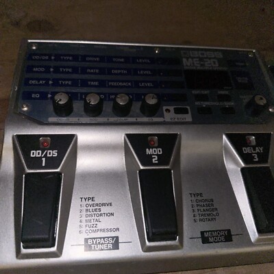 Boss ME-20 Guitar Multi Effects Pedal * **FOR PARTS ONLY