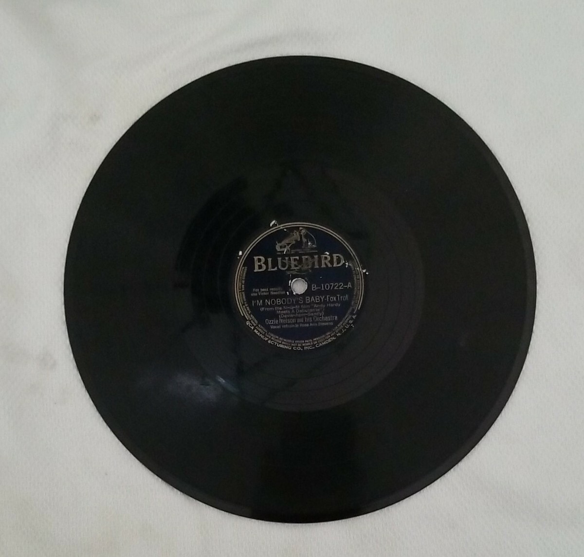 Bluebird Records 78 Rpm Ozzie Nelson B-10722-A | eBay
