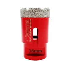 Ø35mm Diamond Core Drill Ceramic Porcelain Hole Saw Tile Drill M14 SHDIATOOL