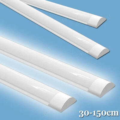 LED Wannenleuchte 30/60/90/120/150 Deckenleuchte Feuchtraumlampe Werkstatt Röhre - Bild 1 von 4