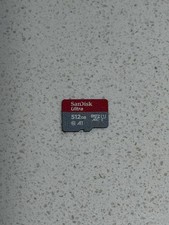 SanDisk 512GB Ultra Micro SD SDXC A1 Class 10 120MB/s 4K HD Memory Card