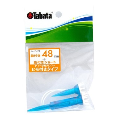Tabata Golf Tee With String, Stepped Plastic Tee, Stepped Lift Tee St 48Mm Gv14_