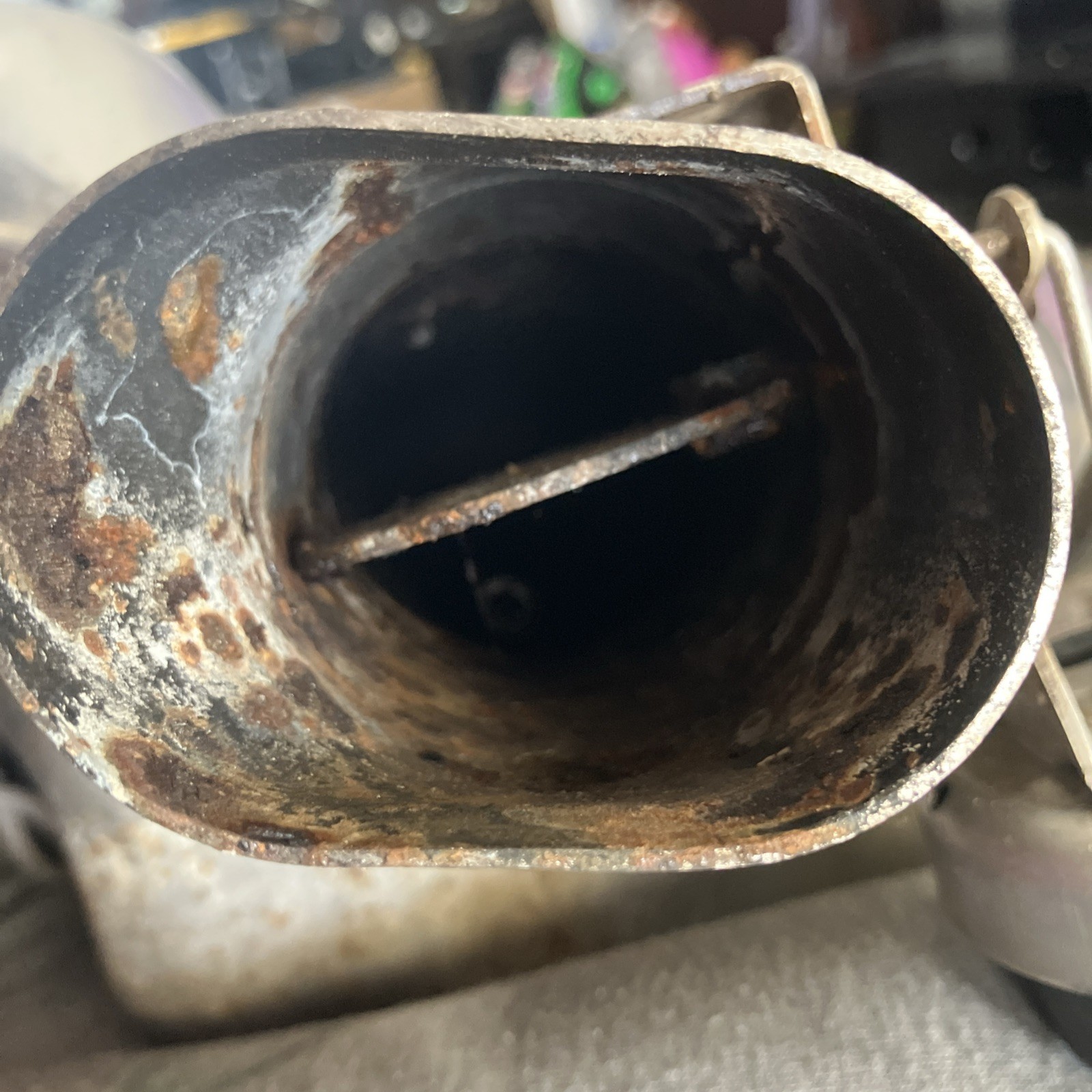 ⭐ 03-12 Bentley Continental Rear Right Muffler Exhaust Outlet Pipe Oem