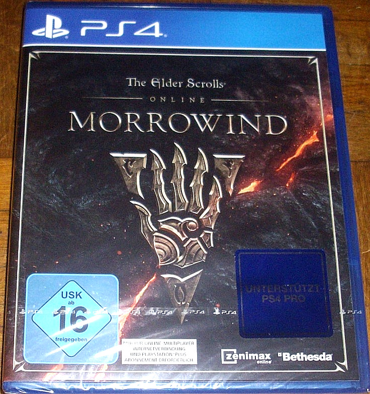 Spiel - Playstation 4 - MORROWIND - The Elder Scrolls - Online - OVP