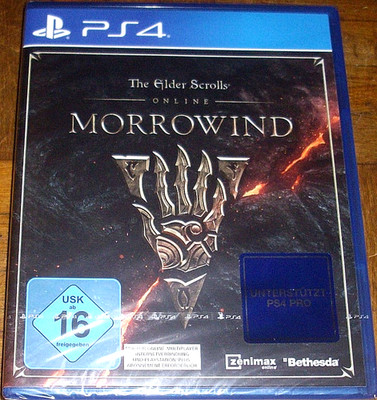 Spiel - Playstation 4 - MORROWIND - The Elder Scrolls - Online - OVP