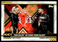 2021 Topps WWE NXT Finn Balor Returns from Injury #94 16230