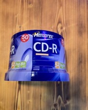 MEMOREX Music CD-R 50 PK pack Spindle 52X 700MB 80min Blank CD BRAND NEW SEALED