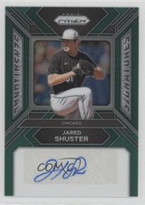2024 Panini Prizm Sensational Signatures Green Jared Shuster #SS-JS Auto 2s2