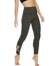 Free People Movement Revolve Leggings In Heathered Green, Small