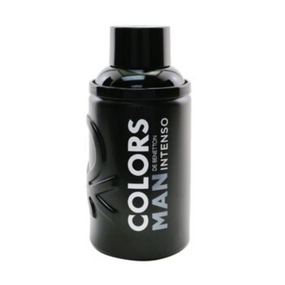 Benetton Men's Colors Black Intenso EDP Spray 3.4 oz Fragrances 8433982020575