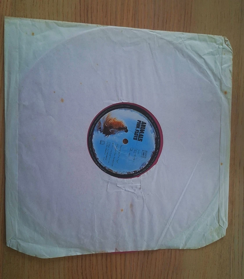 vinyles 33 tours pink floyd animals couleur rose  - Photo 2/4