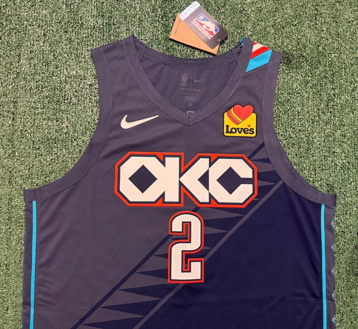 Authentic Shai Gilgeous-Alexander OKC Thunder 2025 Nike City