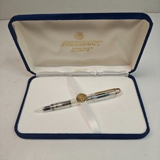 Modern Wahl-Eversharp Skyline Clear Demonstrator Fountain Pen 14K Gold Nib NIB