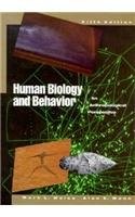 Human Biology and Behavior: An Anthropological Perspective - hardcover Mann,...