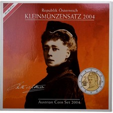 [#131722] Austria, Set 1 ct. - 2 Euro, Bertha von Suttner, 2004, Vienna, MS