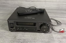 Sony EV-C100 8mm Hi8 Stereo HiFi VCR Player W/ Remote PARTS OR REPAIR READ 