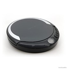Portable CD Player CD-R RW Compatible Compact Disc Black 3.5mm Jack Earbuds