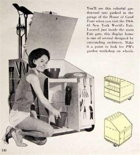 Rolling Garden Workshop Cart How-To Build PLANS