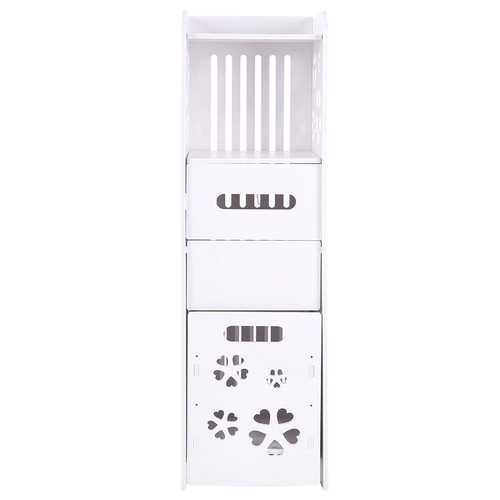 Wasserdichter 3-lagiger Badezimmerschrank korrosionsbeständig Holz Kunststoff Regal