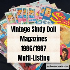 Vintage Sindy Puppenzeitschrift von Marvel 1986 1987 Ausgaben zur Auswahl Multi-Angebot