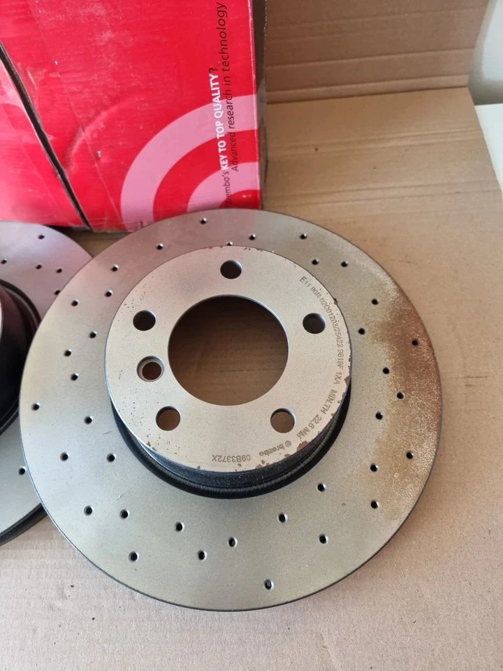 Brembo Front Brake Discs Fits BMW 1 SERIES F21 2 SERIES 4 SERIES F36 X1 E84 - Image 4 of 4