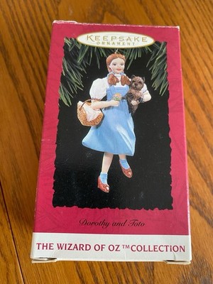 HALLMARK 1994 DOROTHY THE WIZARD OF OZ ORNAMENT NIB 