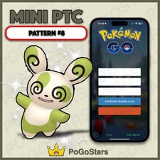Pok mon PTC GO - Shiny Spinda 8 - 80K Stardust  Read Description  