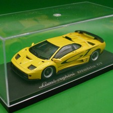 Kyosho 1/43 Lamborghini Diablo GT Yellow Diecast Model Car New