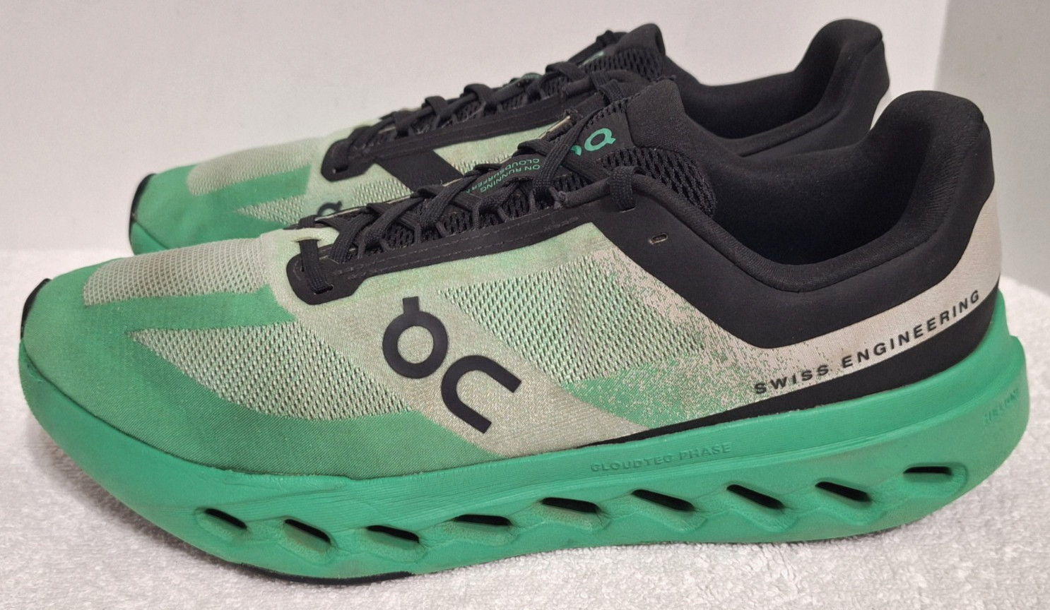 On Cloudsurfer Next Mint Black CloudTec Phase Sho… - image 1