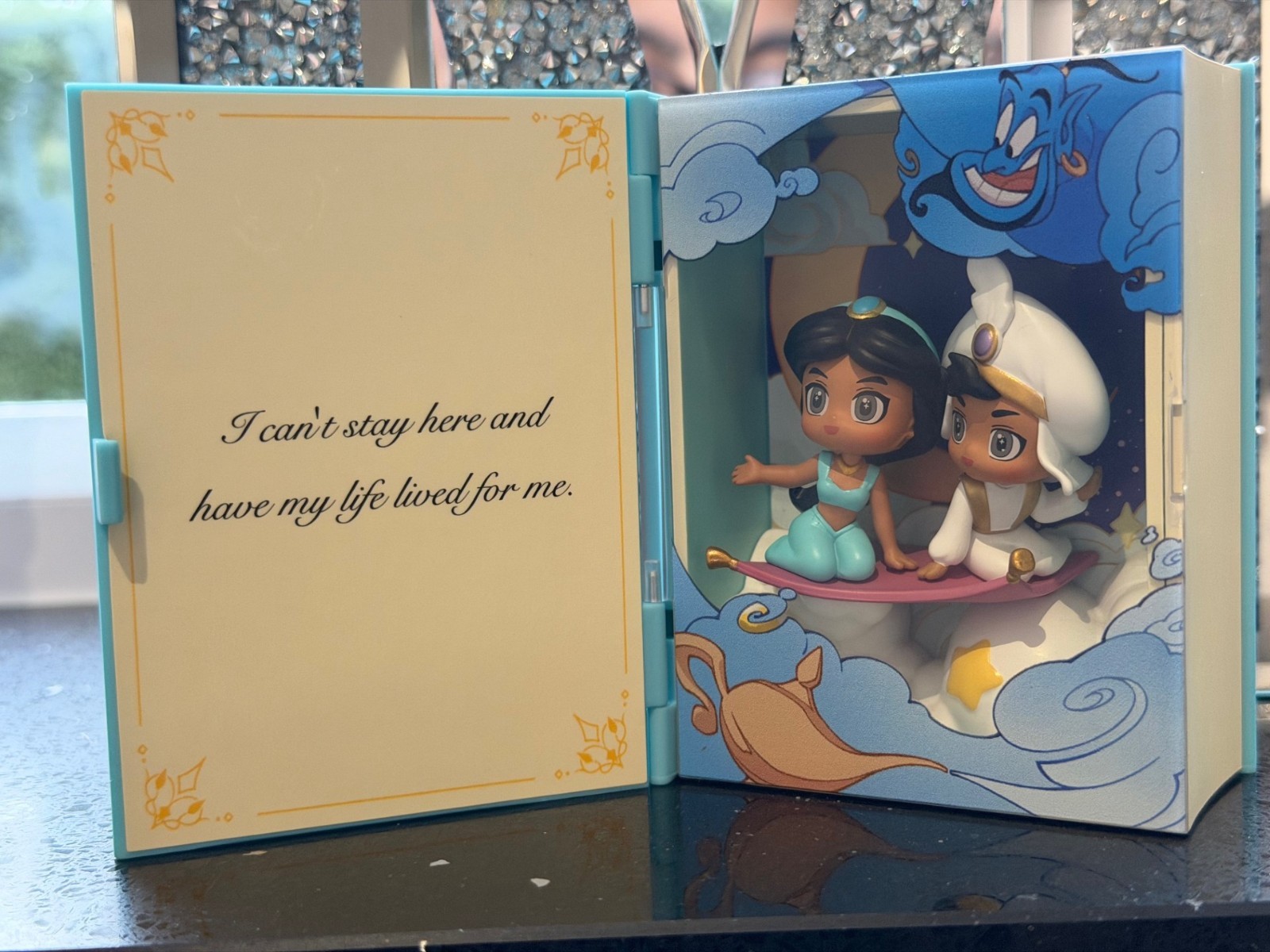 Disney Princess Fairy Tale Story Book Series JASMINE - ALADDIN - POP MART