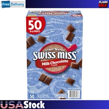 Swiss Miss Milk Chocolate Flavor Hot Cocoa Mix, 1.38 Oz. 50-Count